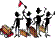 Screen beans with suitcases page decoration